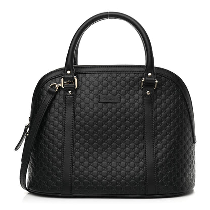 Gucci Microguccissima Medium Dome Bag Black 1 of 9