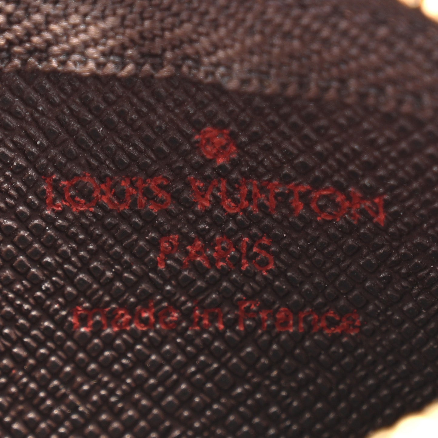Damier Ebene Key Pouch