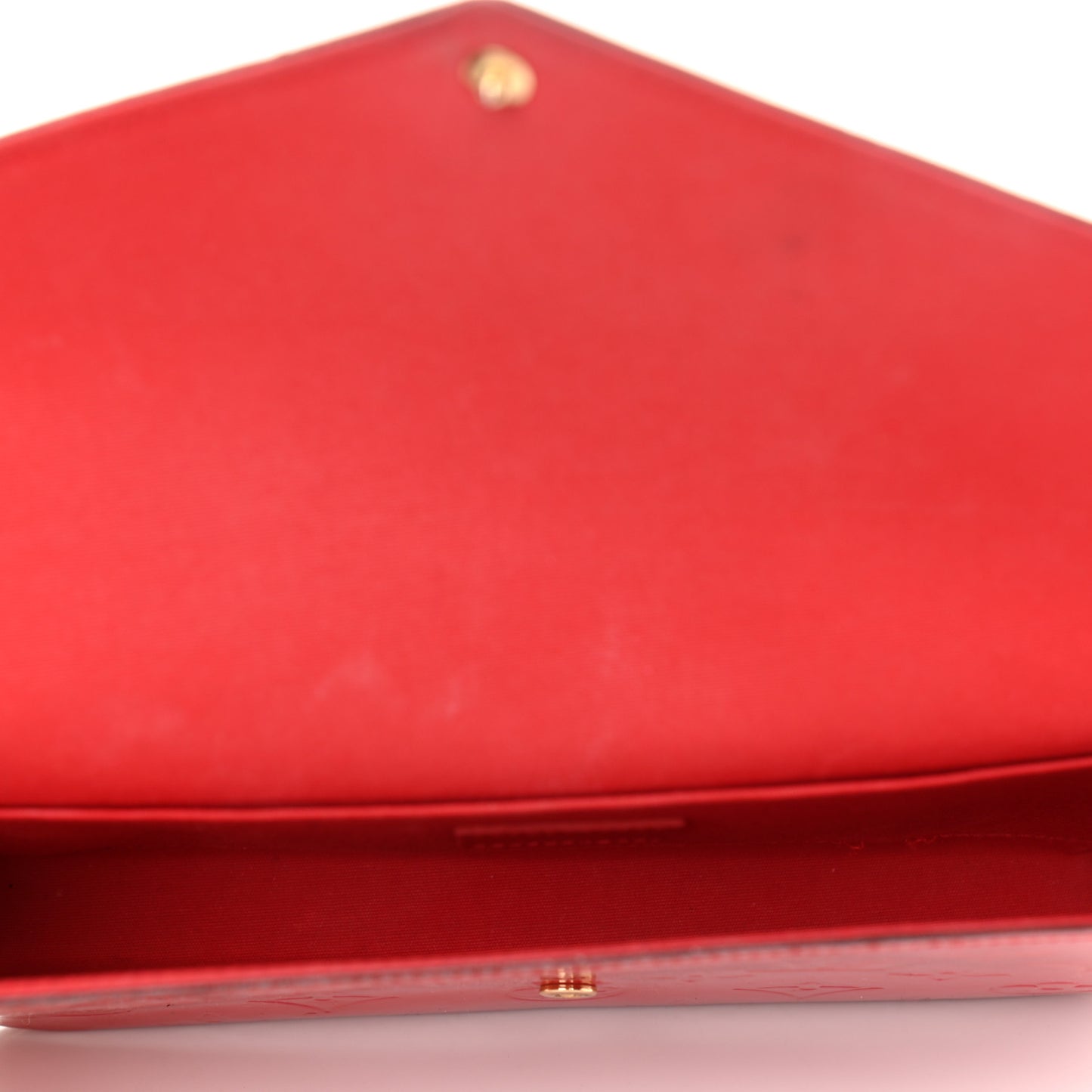 Vernis Felicie Pochette Chain Wallet Cherry
