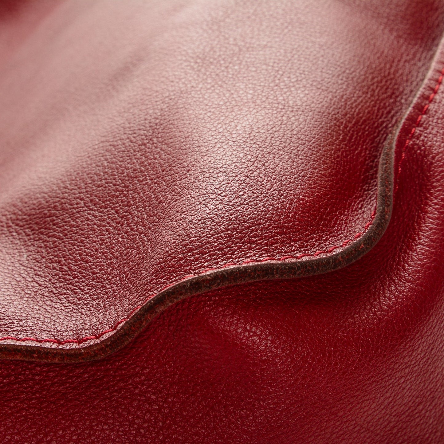 Calfskin Medium Marcie Hobo Garnet