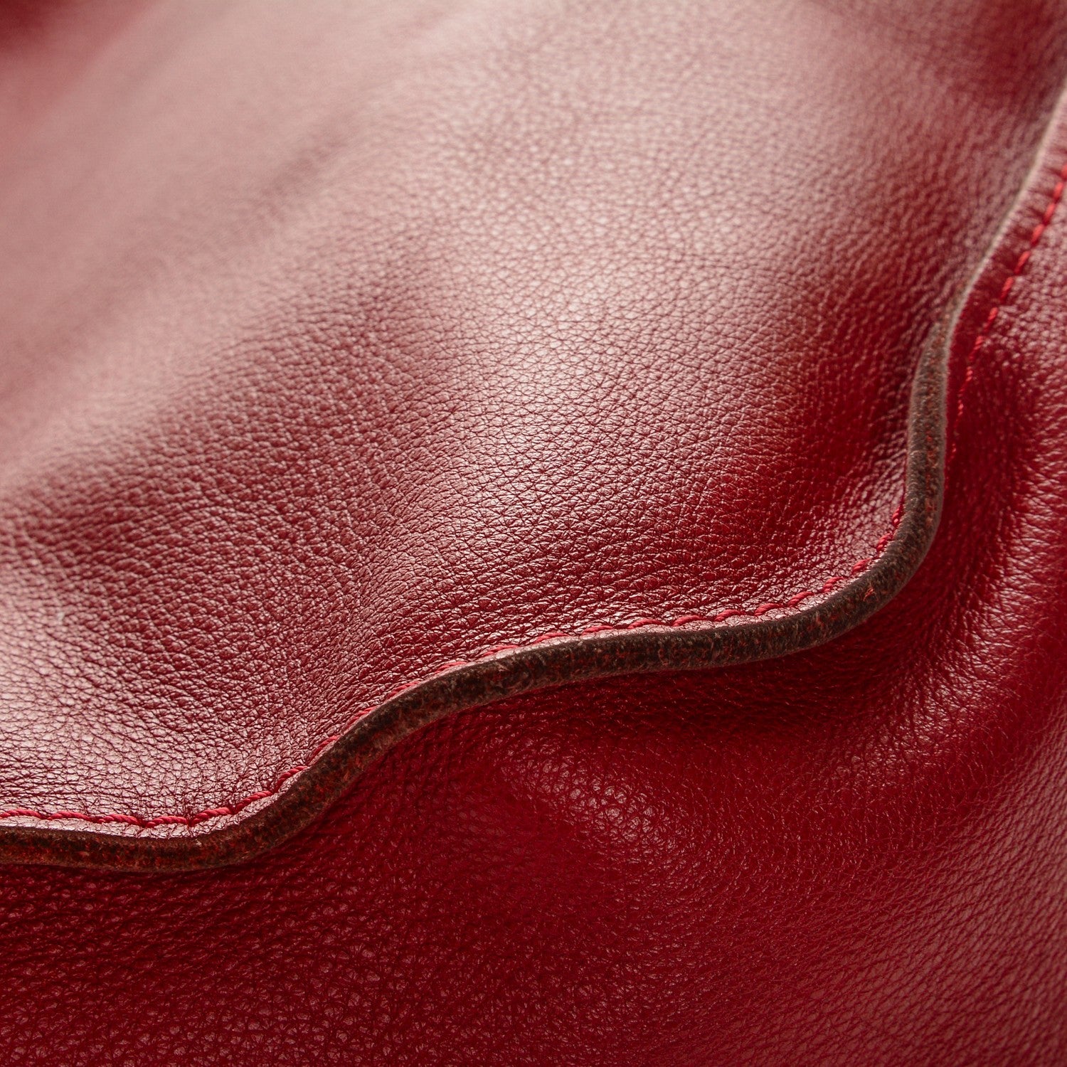 Chloe Calfskin Medium Marcie Hobo Garnet 7 of 7