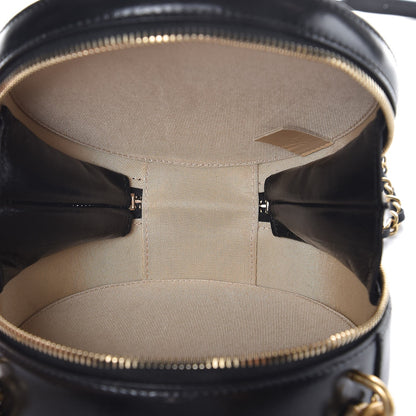 Chanel Glazed Calfskin Round As Earth Evening Bag Black 5 of 8