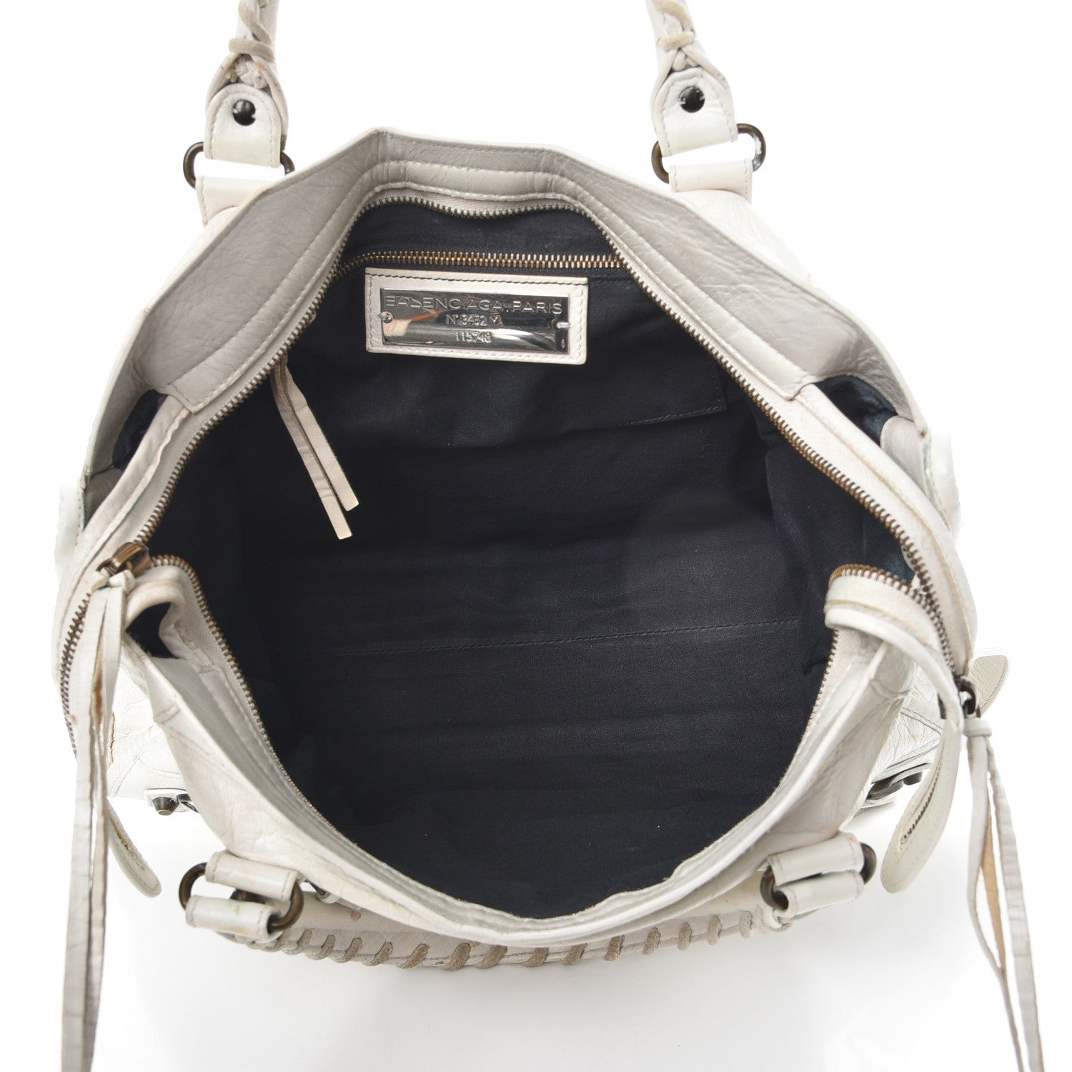 Balenciaga Agneau Classic Hardware City White 6 of 22