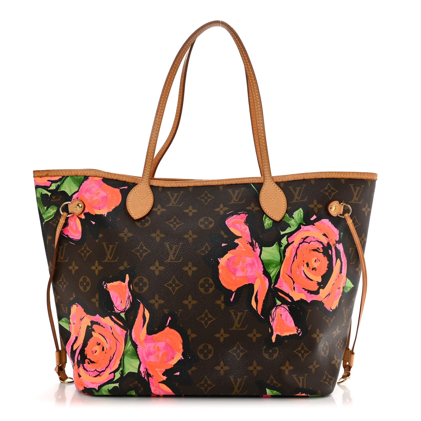Monogram Roses Neverfull MM