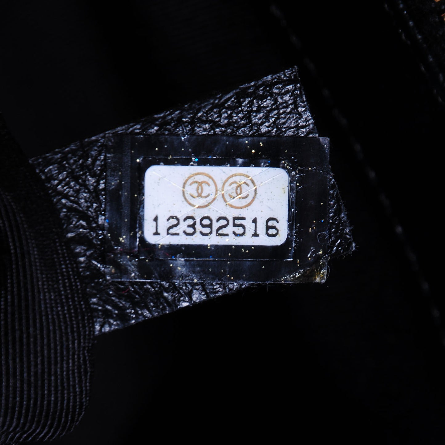 Caviar Grand Shopping Tote GST Black