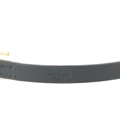 Hermes Chamonix Hapi 3 MM Triple Tour Wrap Bracelet Black 5 of 7