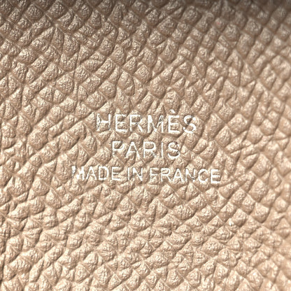 Hermes Epsom Bastia Coin Purse Etoupe 6 of 9