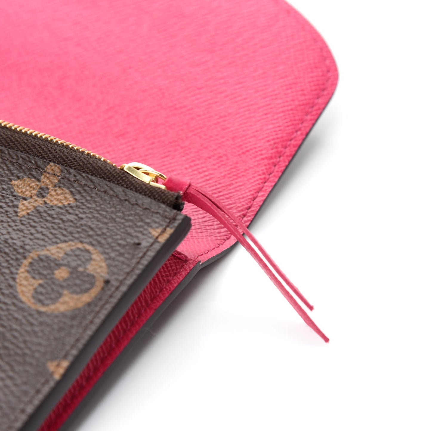 Monogram Emilie Wallet Hot Pink