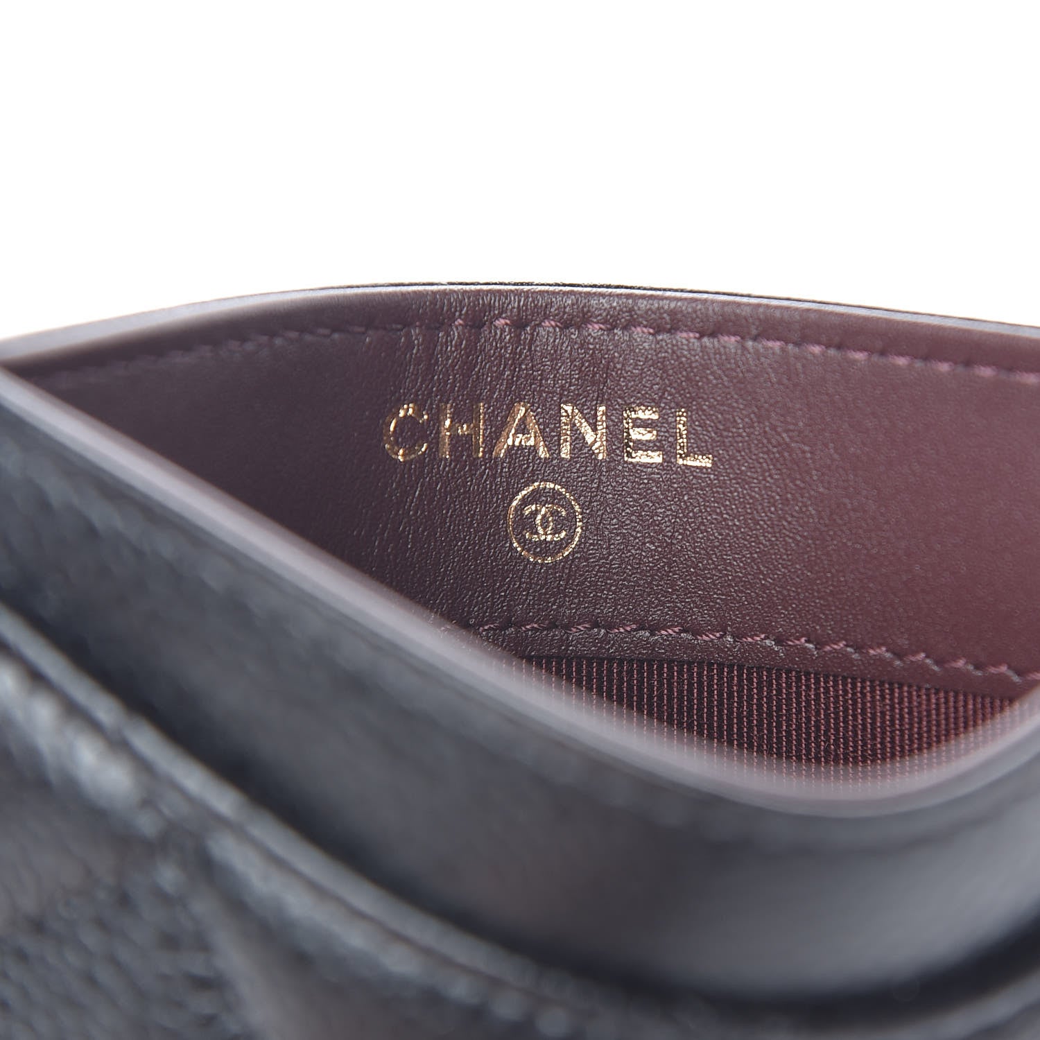 Chanel Caviar Quilted Card Holder Black 6 of 9
