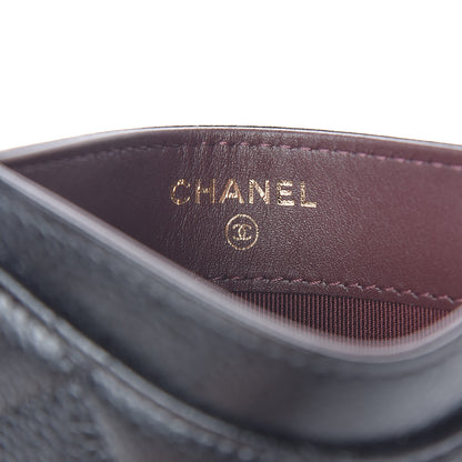 Chanel Caviar Quilted Card Holder Black 6 of 9