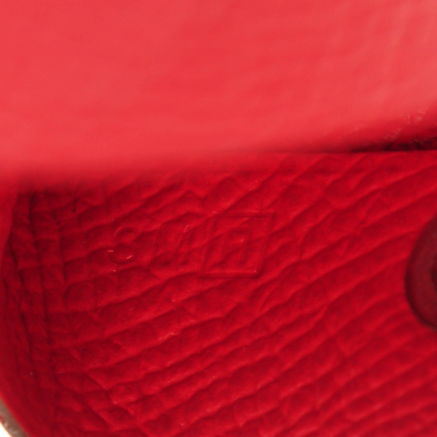 Hermes Epsom Bastia Coin Purse Rouge Casaque 6 of 6