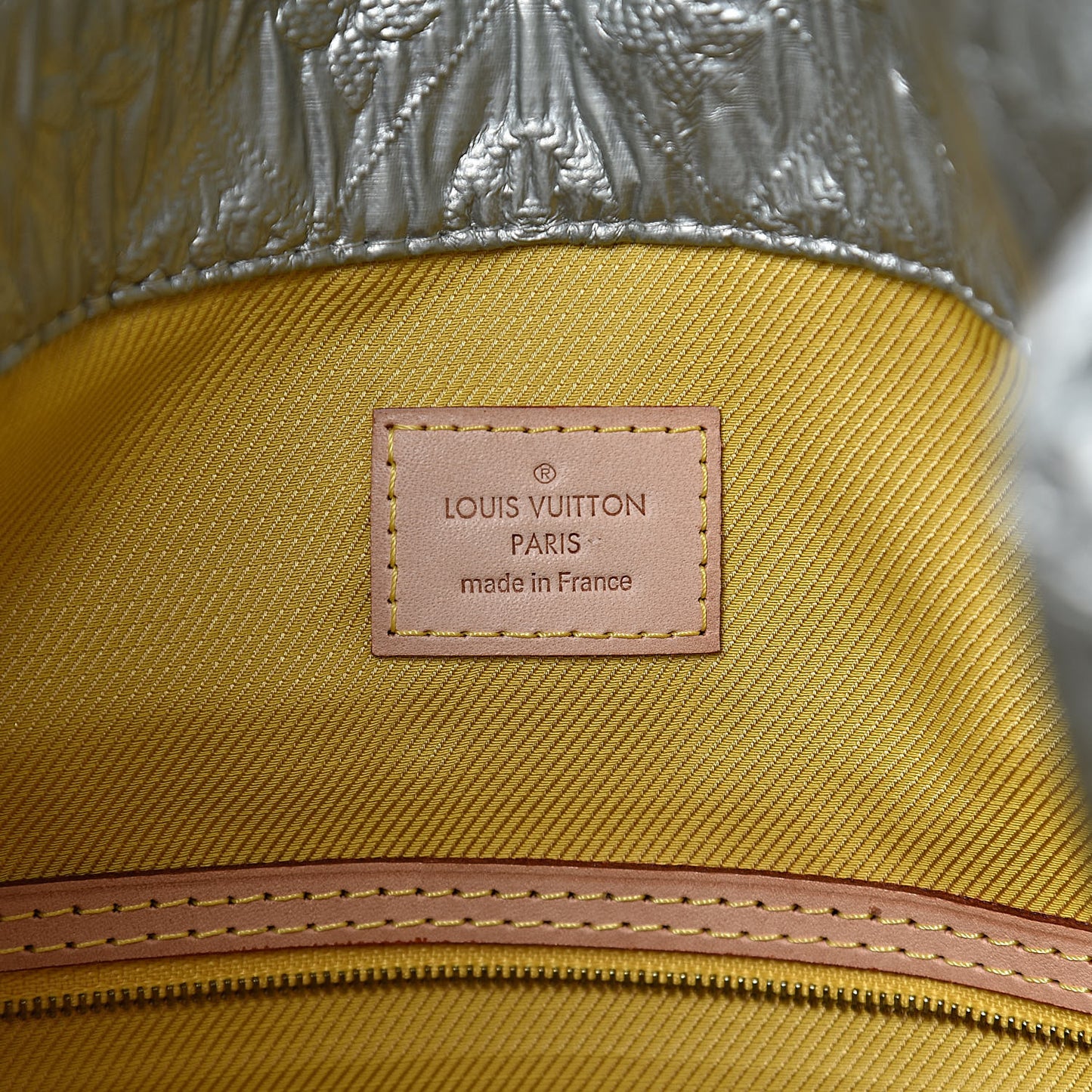 Jacquard Quilted Monogram Limelight Clutch GM Perle