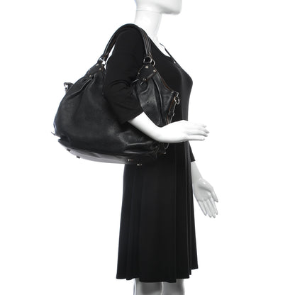 Louis Vuitton Mahina Neo L Black 2 of 6