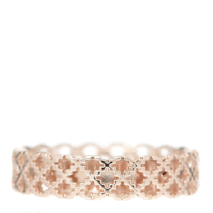 Gucci 18K Rose Gold Thin Diamantissima Ring 56 7.5 3 of 6