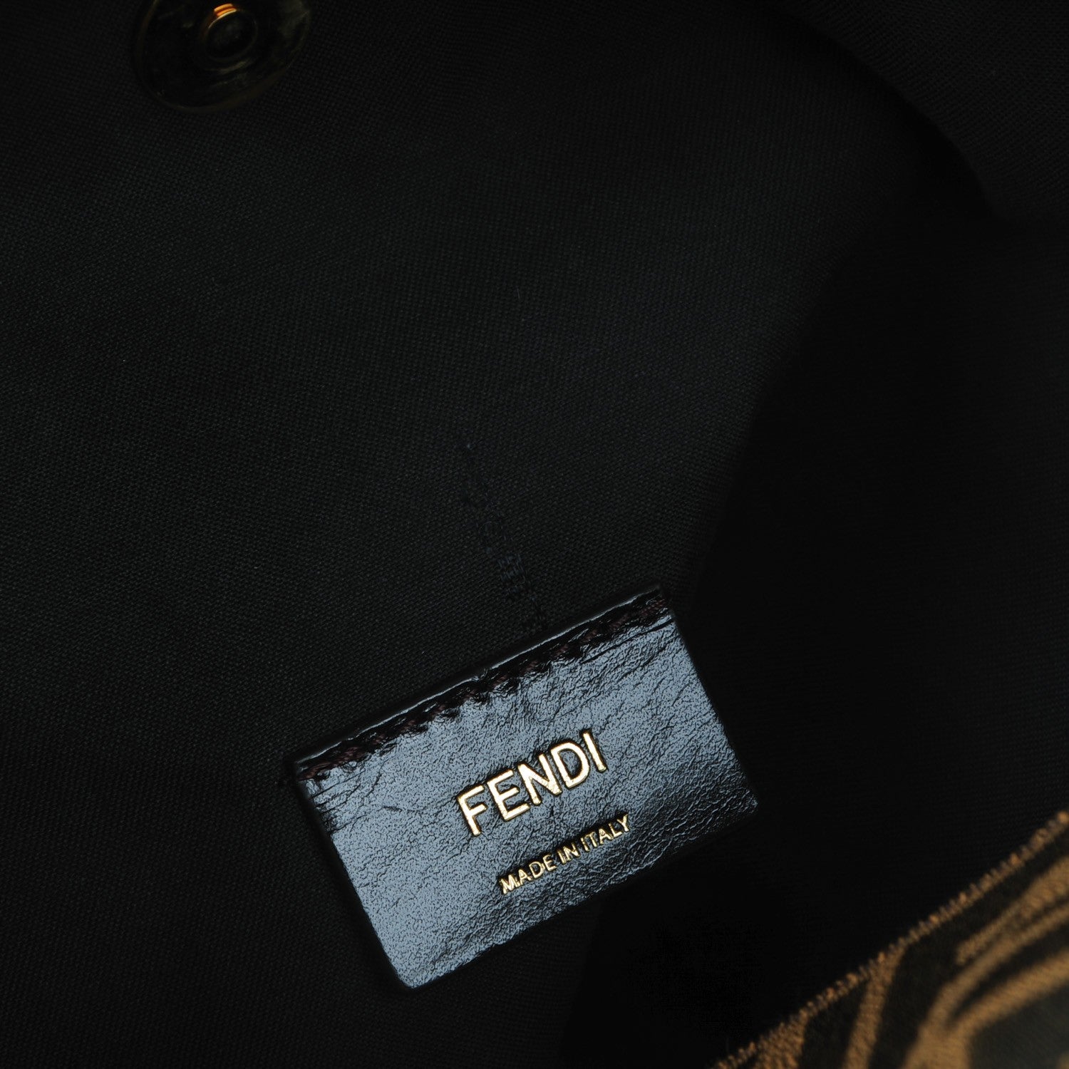 Fendi Zucca Vitello Artic Large Hobo Tobacco Castagna 6 of 7