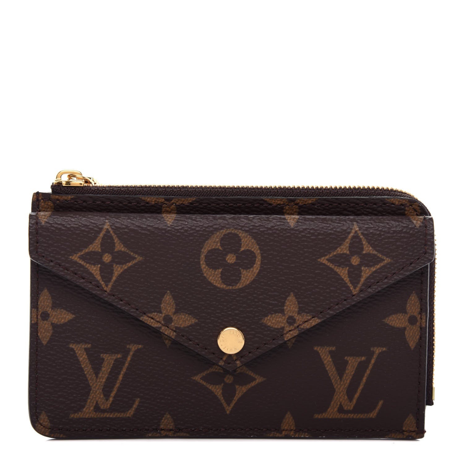 Louis Vuitton Monogram Recto Verso Card Holder Black 1 of 7