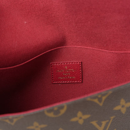 Louis Vuitton Monogram Pochette Felicie Chain Wallet Fuchsia 8 of 11