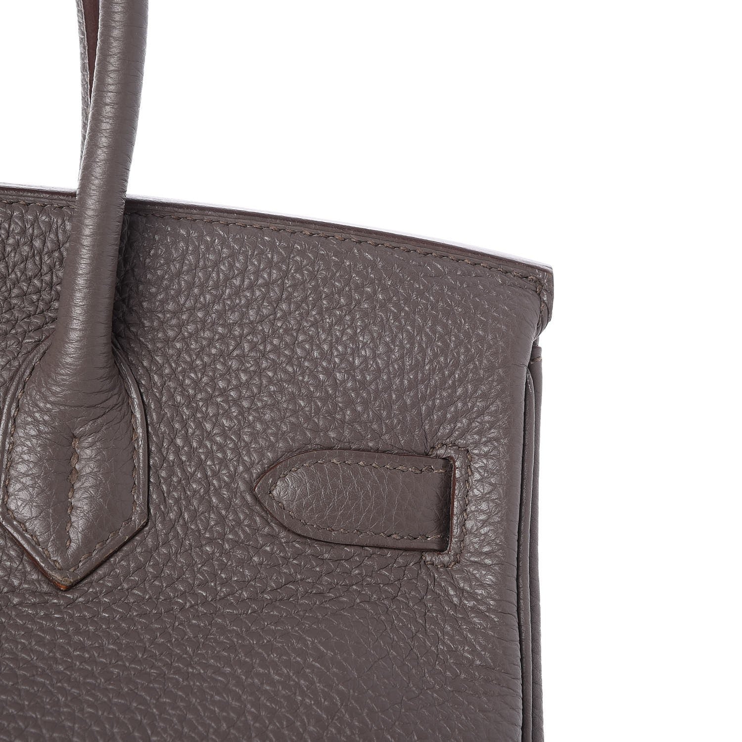 Hermes Togo Birkin 30 Etain 31 of 33