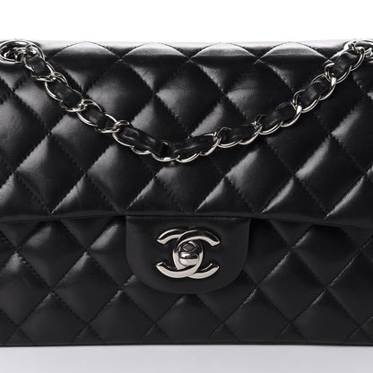 Chanel Lambskin Quilted Small Double Flap Black 11 of 11