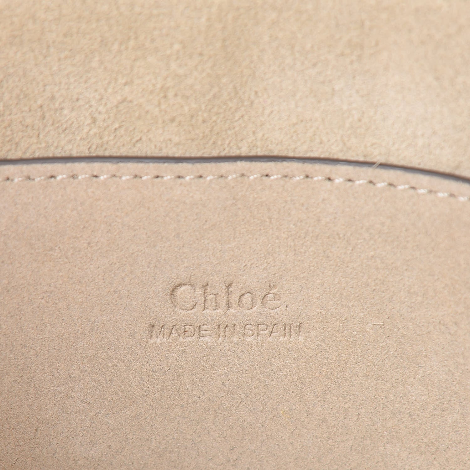 Chloe Suede Calfskin Small Faye Shoulder Bag Motty Grey 6 of 10