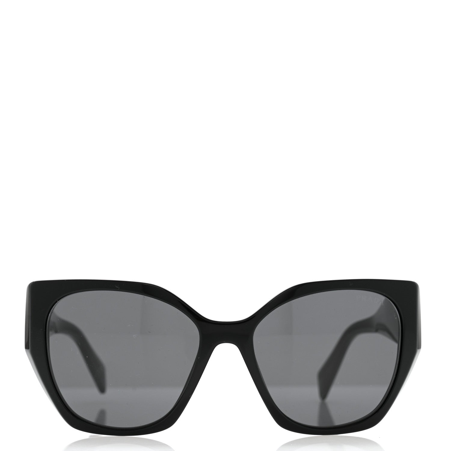 Prada Acetate Symbole Sunglasses SPR 19Z Black 2 of 8