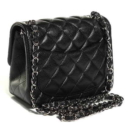 Chanel Caviar Quilted Mini Square Flap Black 3 of 9
