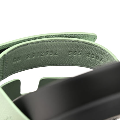 Hermes Epsom Womens Chypre Sandals 36.5 Vert Jade 6 of 9