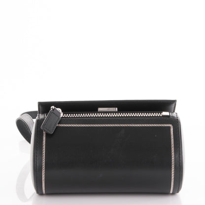 Givenchy Calfskin Chain Embellished Mini Pandora Box Crossbody Bag Black 10 of 11