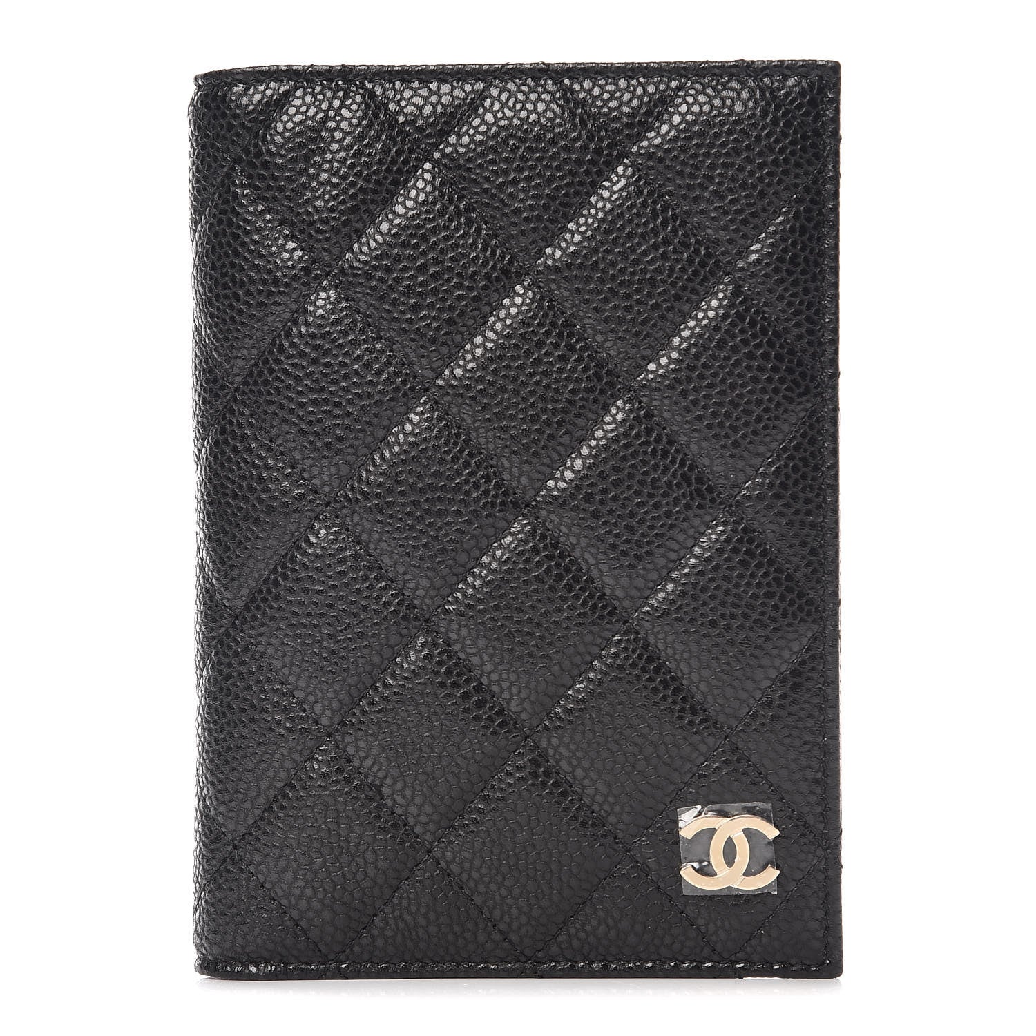 Chanel Caviar Quilted Passport Holder Black 1 of 8