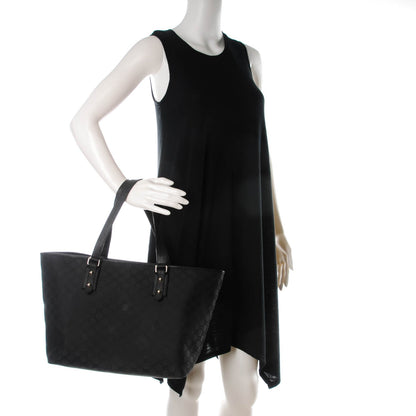 Gucci Nylon Medium Jolicoeur Tote Black 2 of 8