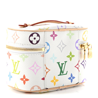 Louis Vuitton LV x TM Monogram Multicolor Nano Nice White 3 of 6