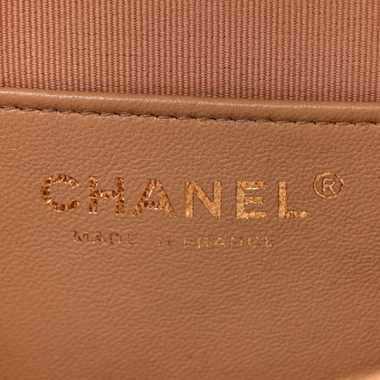 Chanel Caviar Quilted Small Single Flap Beige 6 of 11