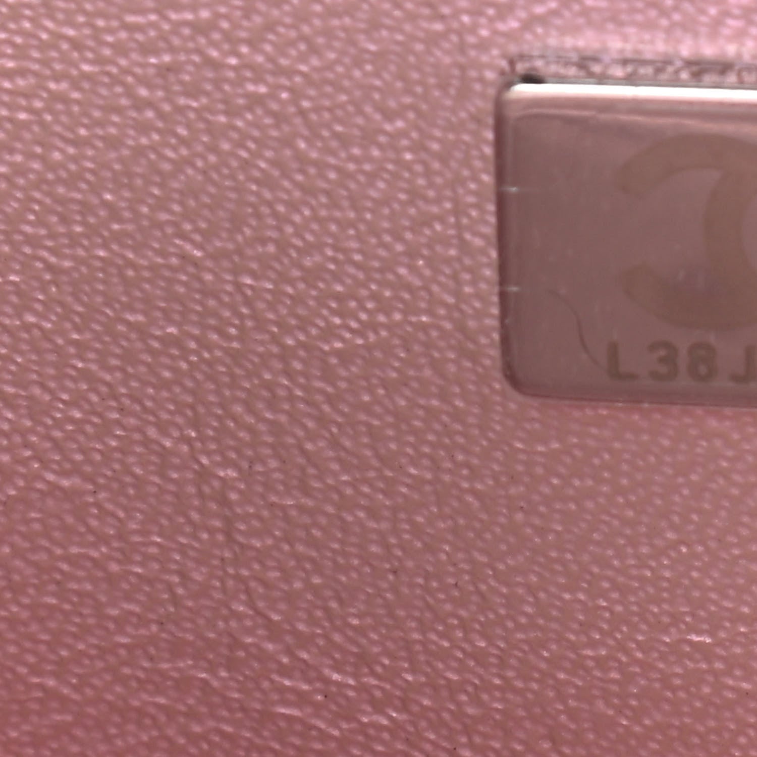 Chanel Iridescent Calfskin Quilted Mini Rectangular Flap Pink 7 of 9