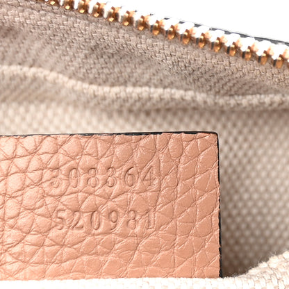 Gucci Pebbled Calfskin Small Soho Disco Bag Camelia 7 of 12