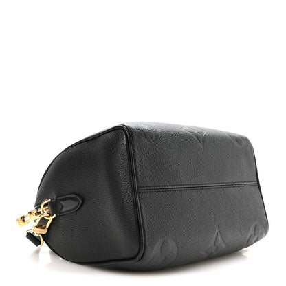Louis Vuitton Empreinte Monogram Giant Speedy Bandouliere 25 Black 4 of 10