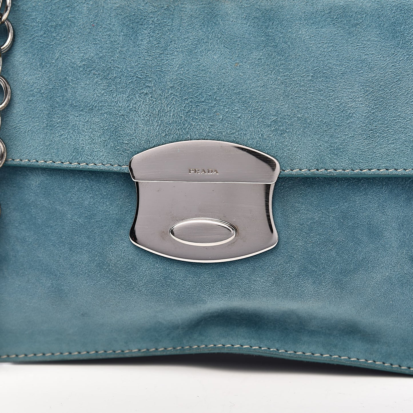 Scamosciato Suede Metal Shoulder Bag Voyage