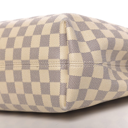 Louis Vuitton Damier Azur Graceful PM Rose Ballerine 11 of 14