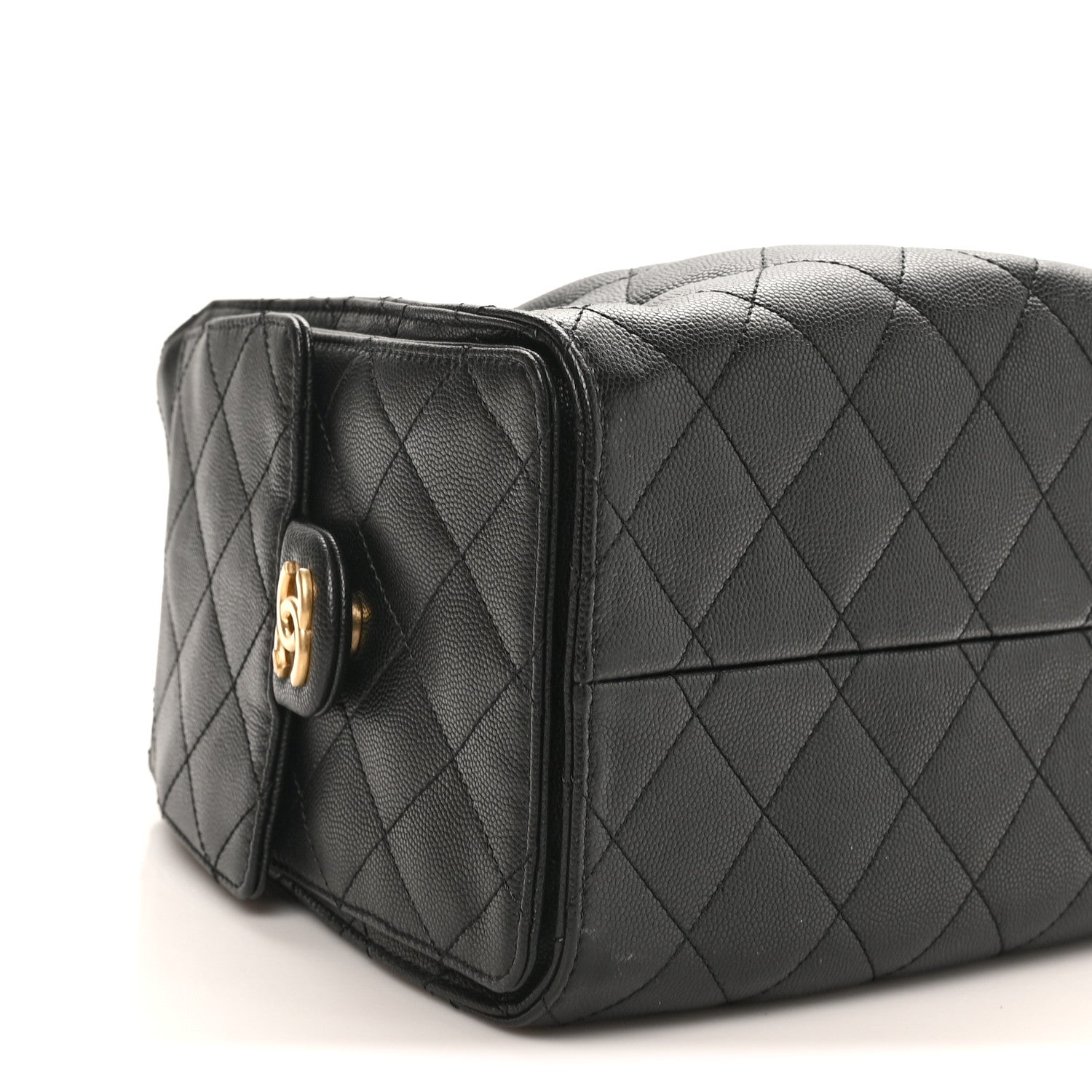 Chanel Caviar Quilted Small Chanel 25 Handbag Black 8 of 9