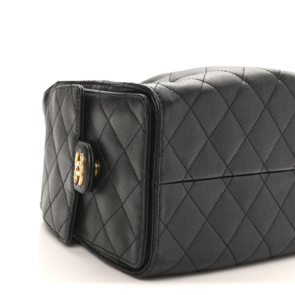 Chanel Caviar Quilted Small Chanel 25 Handbag Black 8 of 9