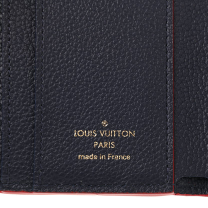 Louis Vuitton Empreinte Zoe Wallet Marine Rouge 5 of 6