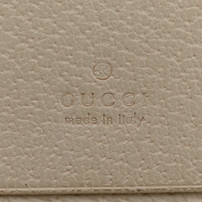 Gucci GG Supreme Monogram Web Queen Margaret Card Case Wallet Beige Mystic White 6 of 16