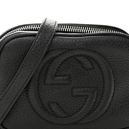 Gucci Pebbled Calfskin Children's Mini Soho Disco Messenger Bag Black 8 of 15