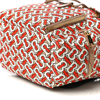 Burberry Nylon Monogram Medium Rucksack Backpack Vermillion 10 of 10