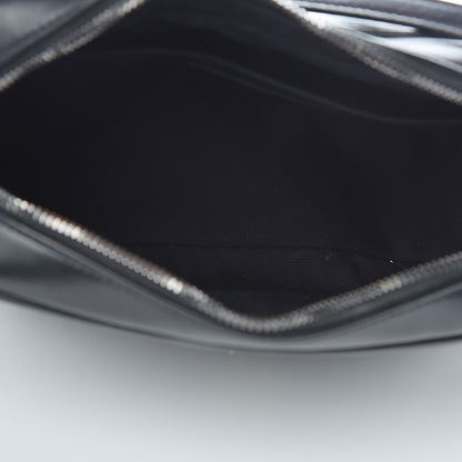 Saint Laurent Calfskin Matelasse Monogram Lou Camera Bag Black 5 of 9