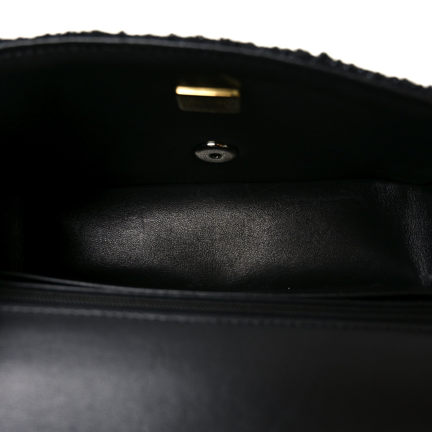 Chanel Tweed Braided Mini Rectangular Flap Black 5 of 11