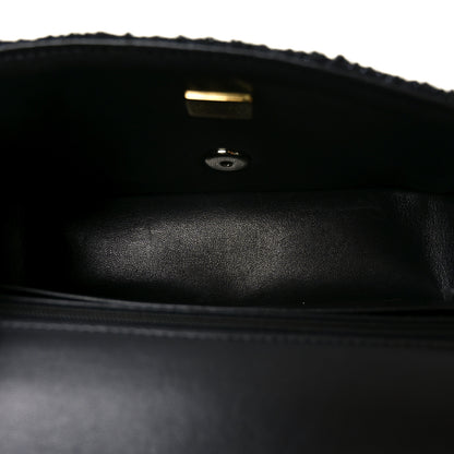 Chanel Tweed Braided Mini Rectangular Flap Black 5 of 11