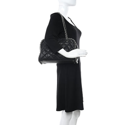 Chanel Calfskin Chain Around Bowler Black 2 of 20