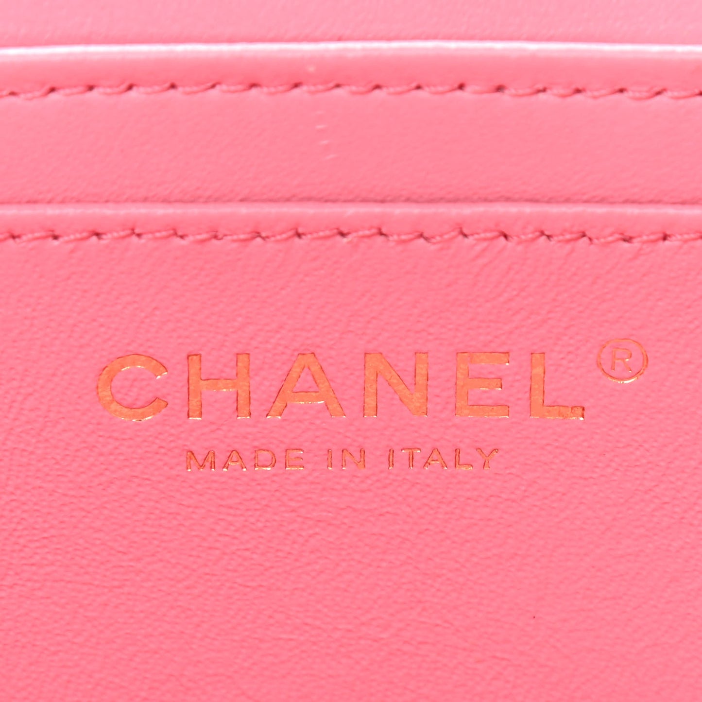 Lambskin Quilted Trendy Vanity Case Pink