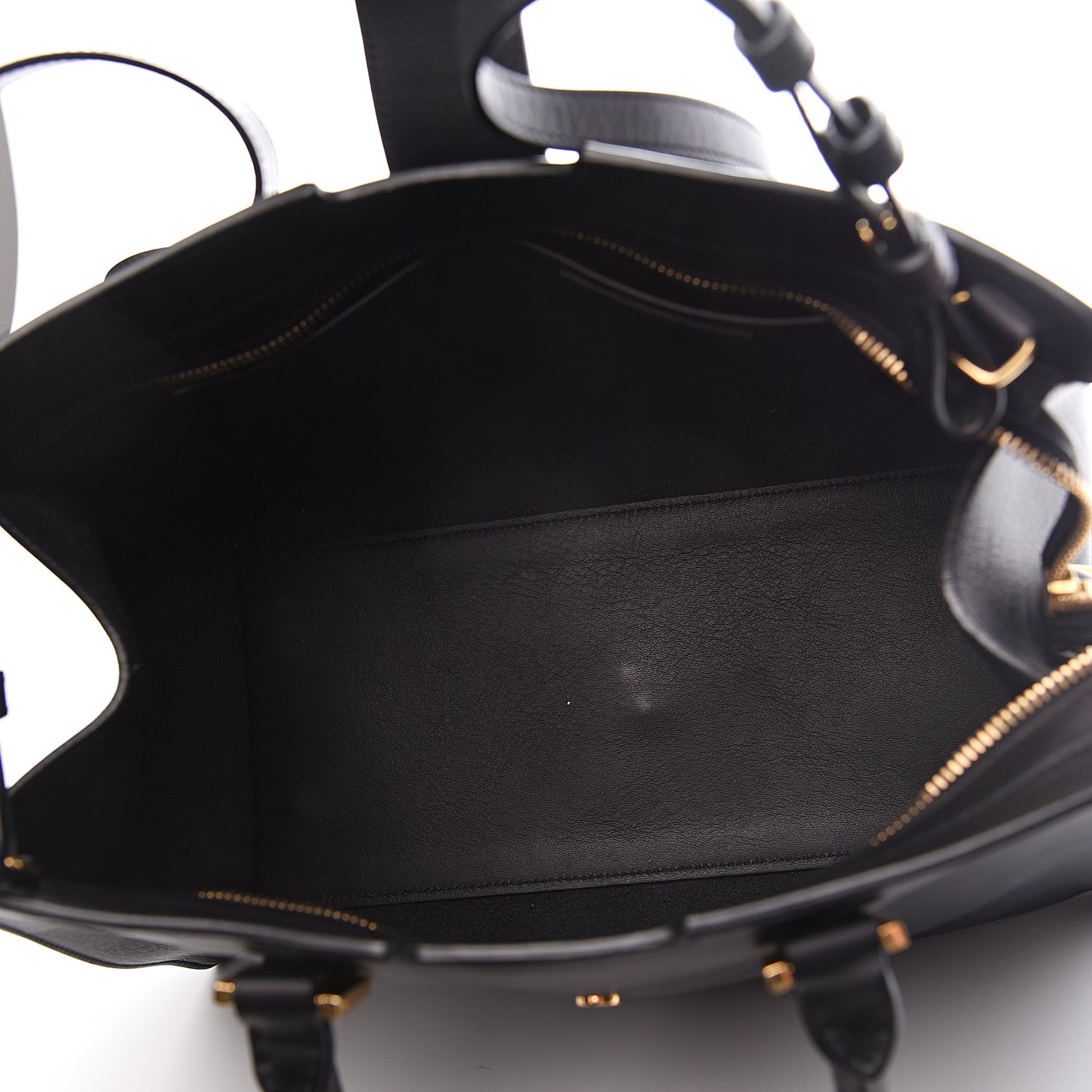 Calfskin Small Classic Y Cabas Black
