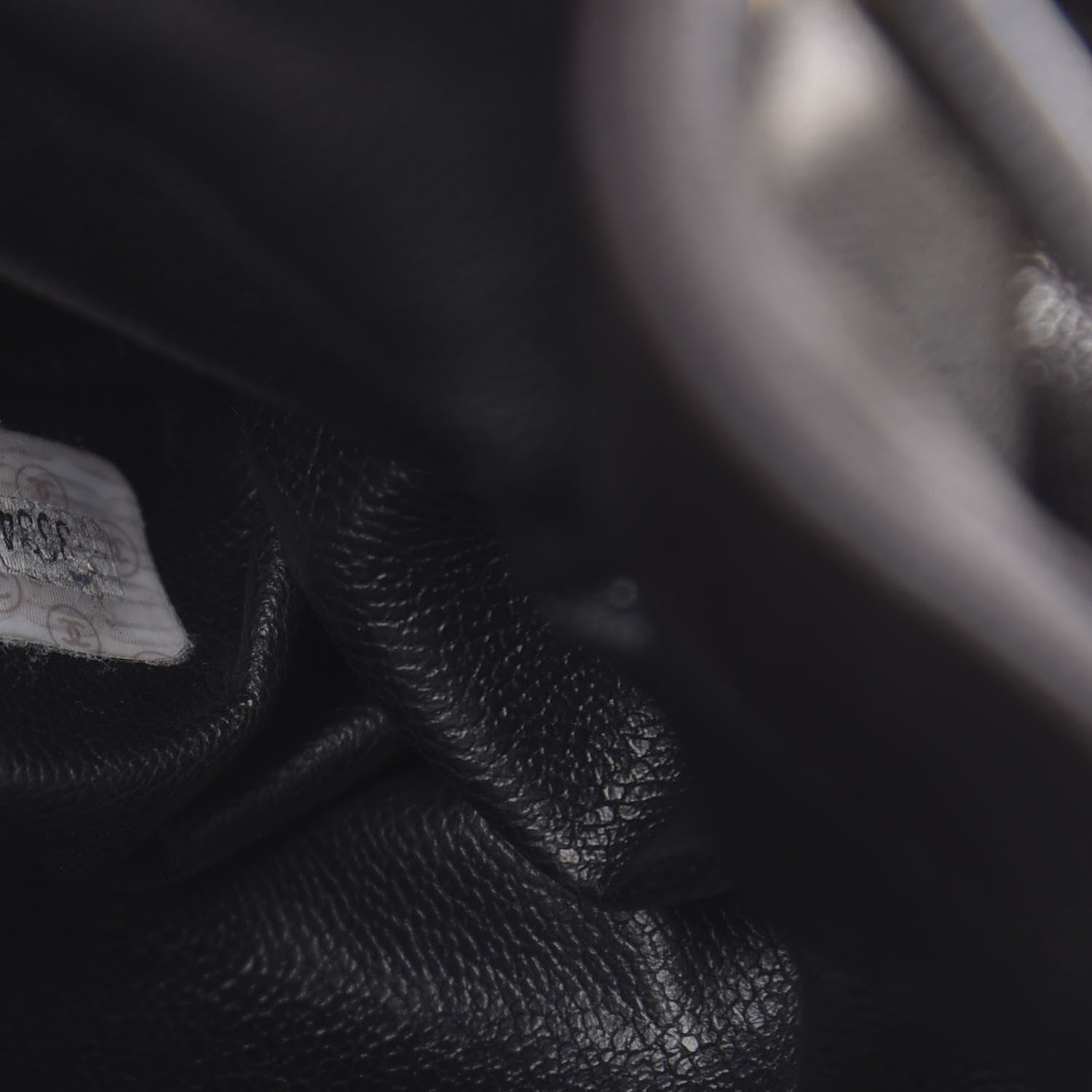 Chanel Lambskin CC Drawstring Backpack Black 8 of 14